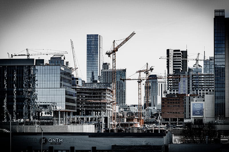 hd wallpaper building construction city